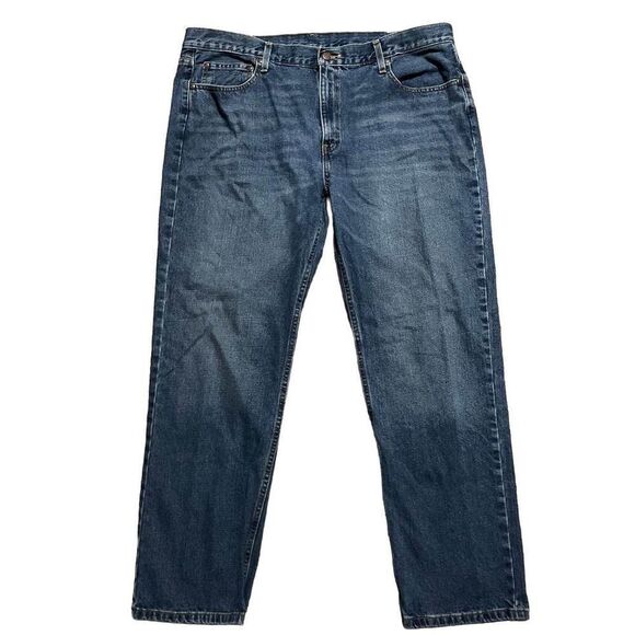 Mens Straight Fit Jeans Size 42x32 Faded Glory - Picture 1 of 5